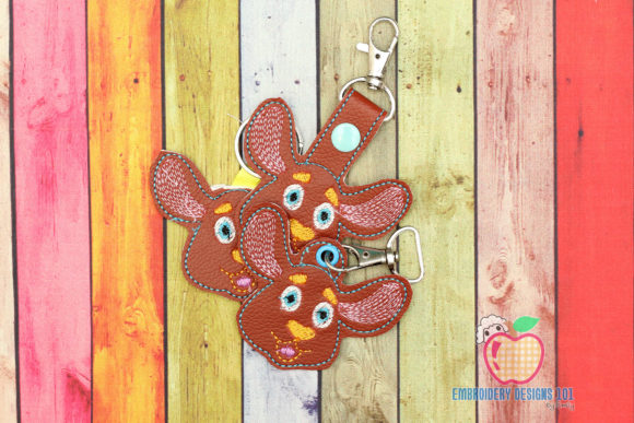Cartoon Kangaroo Head ITH KeyFob Review