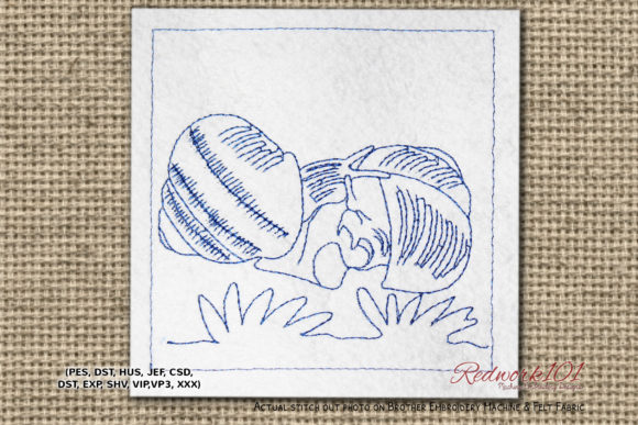 Land Snail Design Review for Sweatshirt Embroidery