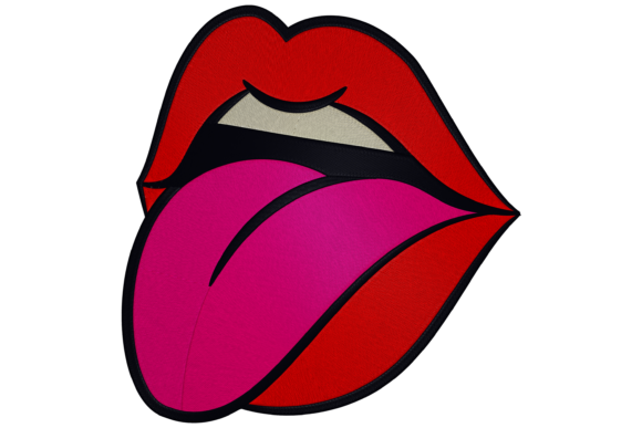 Mouth, Tongue, and Lips Embroidery Review
