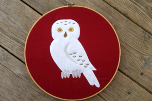 Snowy Owl Applique Review for Seasonal Embroidery