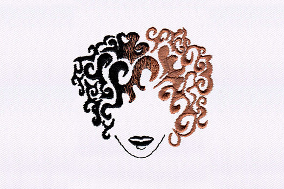 Wavy Haired Girl Design Review for Seasonal Embroidery