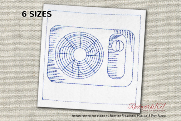 Window Air Conditioner Redwork Design Review